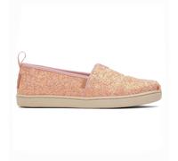 Zapatos De Moda Casual Toms Alpargata Para Niñas Jóvenes Color Rosa Cuarzo