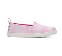 Toms Alpargata Junior Niñas Chic sin Cordones de Diseño Zapatillas Rosa