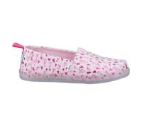 Zapatos De Moda Toms Alpargata Para Niñas Chic Slip On Color Rosa