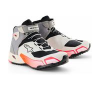 Zapatos de Moto Alpinestars CR-X Drystar Mujer Blanco/Gris/Negro37,5 Blanco,Gris,Negro