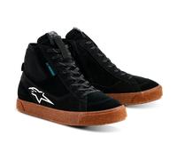 Zapatos de Moto Alpinestars Stated WP Negro/Goma Blanco42 Negro,Goma Blanco