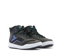 Zapatos de moto Mujer Dainese SUBURB AIR Verano Black/White/Harbor Blue