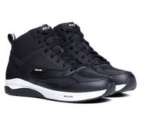 TCX Nalbak Zapatos de moto impermeables, negro-blanco, tamaño 40 para Hombres