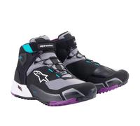 Zapatos De Mujer Alpinestars CR-X Drystar Talla 8 Negro/Gris/Plum