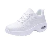 Zapatos de mujer elegantes zapatos casuales mujer zapatillas deportivas zapatillas de correr Chunky Sole Sneakers antideslizantes zapatos de mujer con cordones zapatos deportivos de malla zapatos de