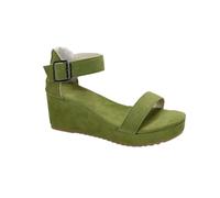 Zapatos De Mujer Negro Con Sandalias Nuevo Europa Y Los Estados Una Palabra Hebilla Con Redondo En El Talón Abierto Sandalias Romanas Zapatos De Mujer Verde 43 Botines, verde, 38 EU