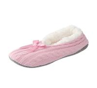 Zapatos de mujer para calcetines de piso cálidos - Calcetines interiores de terciopelo y algodón, Rosa., 42 EU
