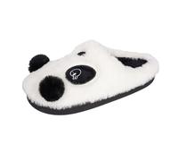 Zapatos de mujer Tacón Acogedoras Pantuflas de Invierno para Mujer Lindo Diseño de Panda Zapatillas de Casa con Suela Suave Zapatos Calientes para el Tiempo Libre Diario e Interiores Pequeños Zapatos