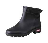 Zapatos de mujer Zapatillas 39 Women's Rain Water Shoes Top Rubber Shoes Casual and Fashionable All Outdoor Work Fishing Car Washing Kitchen Non Overshoes Rain Damenschuhe Blockabsatz, Negro , 39 EU