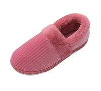 Zapatos de mujer Zapatillas de casa de dibujos animados lindos y acogedores Planos de espuma viscoelástica para el hogar, mocasines de moda, alivio del dolor, zapatillas de felpa de moda transpirables