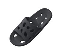 Zapatos de mujer Zapatillas negras 2025 Zapatillas antideslizantes para hombres y mujeres, zapatillas de ducha, zapatillas de ducha muy ligeras y gruesas, sandalias suaves amortiguadoras con punta