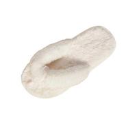 Zapatos de mujer zapatos planos cómodos chanclas para mujer, sandalias casuales con punta abierta para el día a día con suela suave y diseño cálido, Blanco, 41 EU