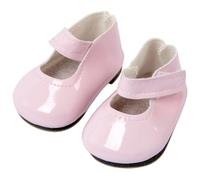Zapatos de muñecas de bebé 1 par Decorativo Lindo PU 18 Pulgada Zapatos de muñeca de 18 Pulgadas Primero Caminando Suave Suela Princesa Vestida de Novia de Princesa para Mini Accesorios.