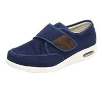 Zapatos de Osteoartritis Zapatos para diabéticos para pies hinchados Zapatos Grandes obesos para Hombres y Mujeres con Textil última generación y Suela de Poliuretano Ultraligera,Azul,39 EU