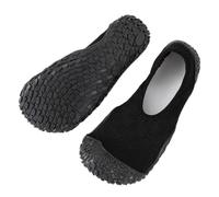 Zapatos de Paseo para Interior, Zapatos de Pies Descalzos,Zapatos de Entrenamiento con Pies Descalzos | Zapatillas Calcetines Ligeros de Sola Calzado para Interior Flexible para Mujeres y Niñas, Negro