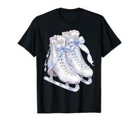 Zapatos de Patinaje artístico Lindo Invierno Patinador sobre Hielo Camiseta