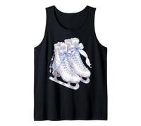 Zapatos de Patinaje artístico Lindo Invierno Patinador sobre Hielo Camiseta sin Mangas