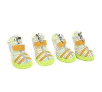 Zapatos de Perros Pequeños, Zapatos de Perros de 4 Piezas para Pequeños Medianos Grandes Botas para para Malla Al Aire Libre Mesas Transpirables para para para Caminar Caminando Senderismo (5 tamaño)