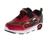 Zapatos de personajes para niños, zapatos deportivos con luz LED, para niños, Sonic MonsterJam, Spiderman, Mickey Paw Patrol, Toy Story, TMNT, zapatillas para niños (tallas: 5-10 niños pequeños/11-12