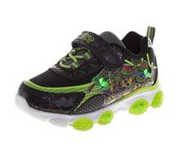 Zapatos de personajes para niños, zapatos deportivos con luz LED, para niños, Sonic MonsterJam, Spiderman, Mickey Paw Patrol, Toy Story, TMNT, zapatillas para niños (tallas: 5-10 niños pequeños/11-12