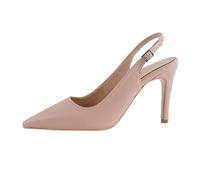 Zapatos de pie largo mujer espalda hueco tacones altos boca plana con una palabra hebilla niñas sandalias de tacón alto mujer zapatos de plataforma mujer rojo, Rosa., 38 EU