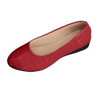 Zapatos de piel sintética para mujer, zapatos de ballet, clásicos, zapatos de oficina, elegantes, zapatos de trabajo, zapatos de verano, zapatos de baile, zapatos de exterior, zapatos impermeables