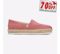 Toms Alpargata Mujer Clásico Moda sin Cordones Casual Plataforma Cuerda Zapatos