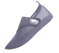 Zapatos de primavera para hombre Zapatos de yoga para mujer de malla transparente para exteriores zapatos de río delantal de peluquería, gris, 48 EU
