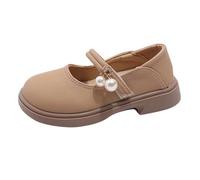 Zapatos de princesa para niña, con perlas, modernos, elegantes, Mary Jane, antideslizantes, para boda, fiesta, rendimiento, zapatos escolares, zapatos de vestir, zapatos de plataforma, zapatos de