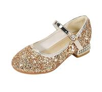 Zapatos de princesa para niñas, zapatos de tacón alto, suela suave, antideslizante, bailarina festiva, zapatos de noche para niños, zapatos de noche, zapatos individuales de rendimiento, zapatos de