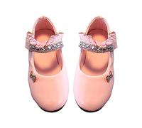 Zapatos de princesa para niños y niñas, zapatos de princesa lisos, zapatos casuales de princesa, zapatos iluminados, RD1., 21 EU