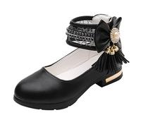 Zapatos de princesa para niños, zapatos de vestir elegantes, zapatos de baile antideslizantes, fondo suave, zapatos de noche, zapatos planos transpirables para niñas, zapatos individuales de