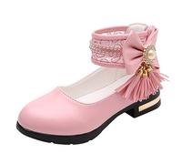 Zapatos de princesa para niños, zapatos de vestir elegantes, zapatos de baile antideslizantes, fondo suave, zapatos de noche, zapatos planos transpirables para niñas, zapatos individuales de