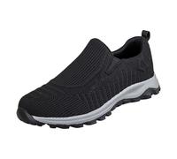 Zapatos de salud para hombre con plantilla Slip-On zapatillas deportivas ortopédicas transpirables zapatillas de deporte de malla zapatillas de correr grandes tallas zapatos de caminar zapatos de
