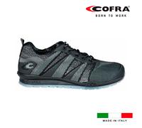 Cofra Safety Zapatos de seguridad Fluent Black S1 Hombre Negro/Naranja Talla 38