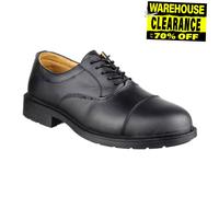 Amblers Safety FS43 Hombre Trabajo Formal Clásico Protector Seguridad Negra