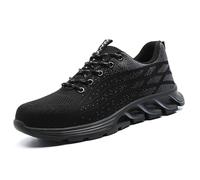 Zapatos de Seguridad para Hombre Ligero Zapatillas de Seguridad Transpirables Calzado de Seguridad Mujer Comodo Deportivo-Numeric_44