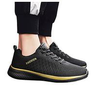 Zapatos de Seguridad para Hombre Mujer con Punta de Acero Ligeras Transpirables Calzado de Seguridad Unisexo Zapatos de Trabajo Zapatillas Sacudir Casual Zapatos Height-Increasing Sneaker