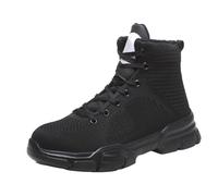 Zapatos de seguridad para hombre, transpirables, antideslizantes, de alta calidad, para senderismo, militares, trekking, botines, botas de seguridad para hombres, zapatos de exterior, zapatos de calle
