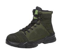 Zapatos de seguridad para hombre, transpirables, antideslizantes, de alta calidad, para senderismo, militares, trekking, botines, botas de seguridad para hombres, zapatos de exterior, zapatos de calle