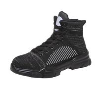 Zapatos de seguridad para hombre, transpirables, antideslizantes, de alta calidad, para senderismo, militares, trekking, botines, botas de seguridad para hombres, zapatos de exterior, zapatos de calle