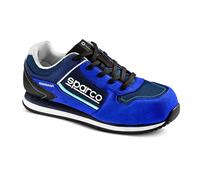 Sparco Gymkhana S1p SRC, Zapatos de Seguridad de Trabajo, Turquesa, 43 EU