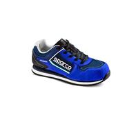 Zapatos de Seguridad Sparco 07527AZBM Gymhana Lando S1P SRC Azul Claro/Azul