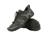 Zapatos de Senderismo al Aire Libre de Cinco Dedos para Hombres Grueso Fuera de la Carretera Escalada Zapatos de Senderismo y Fitness Transpirables (Verde,43)