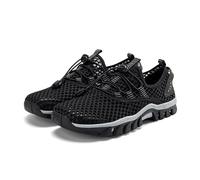 Zapatos De Senderismo Antideslizantes For Exteriores De Verano For Hombre, Zapatos Transpirables For Vadear En La Playa, Zapatillas De Entrenamiento, Zapatos De Trekking(Black,39)