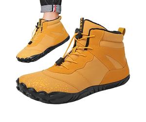 Zapatos de senderismo descalzos | Zapatos de senderismo descalzos para mujer y hombre - Botas impermeables sin deslizamiento con soporte cómodo para el entrenamiento para el entrenamiento para correr