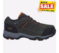 Zapatos De Senderismo Para Hombre Hi-Tec Bandera II Impermeables Grises