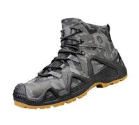 Zapatos de senderismo para hombre, zapatos de montaña altos, impermeables, resistentes al desgaste, antideslizantes, transpirables y cómodos, suela gruesa, zapatos deportivos, Negro , 40 EU
