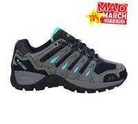 Zapatos De Senderismo Para Mujer Hi-Tec Corzo Low Al Aire Libre Grises