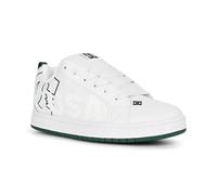 Zapatos De Skate DC Court Graffik - Blanco/Blanco/Verde